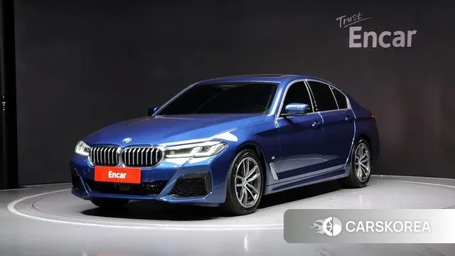 BMW 5 Series (G30) 2020 Синий из Кореи