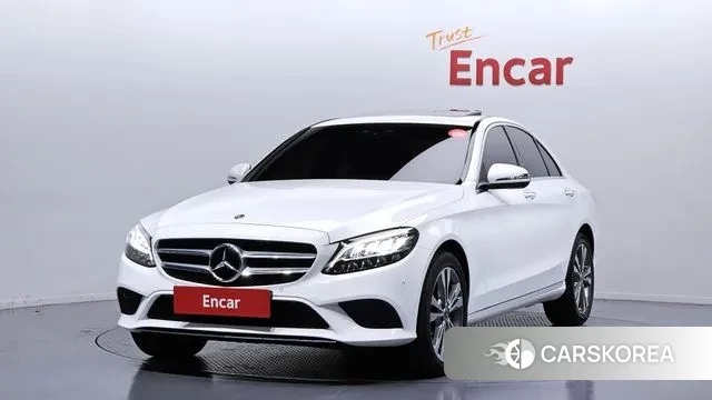 Mercedes-Benz C-Class W205 2020 Белый из Кореи