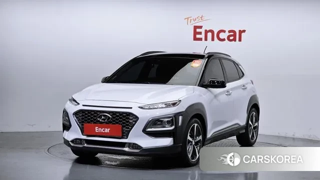 Hyundai Kona 2018 Белый из Кореи