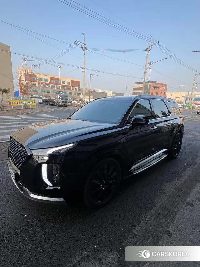 Hyundai Palisade 2021 Черный из Кореи