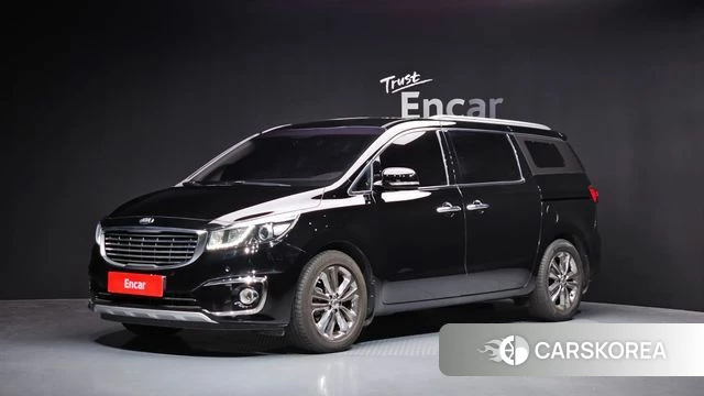 Kia All New Carnival 2018 Черный из Кореи