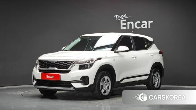 Kia Seltos 2021 Белый из Кореи