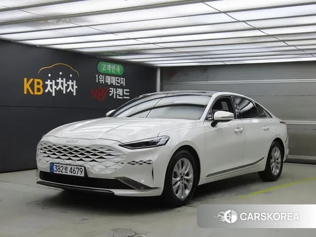 Kia K8 2021 Белый из Кореи