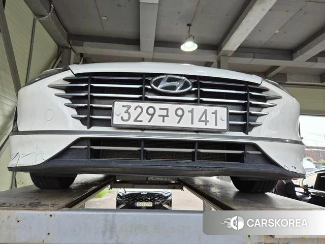 Hyundai Sonata (DN8) 2019 Белый из Кореи