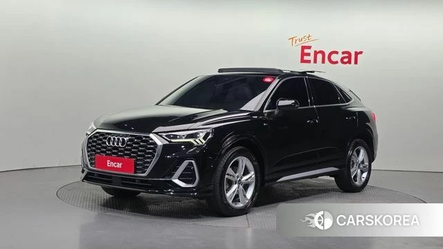 Audi Q3 (F3) 2022 Черный из Кореи