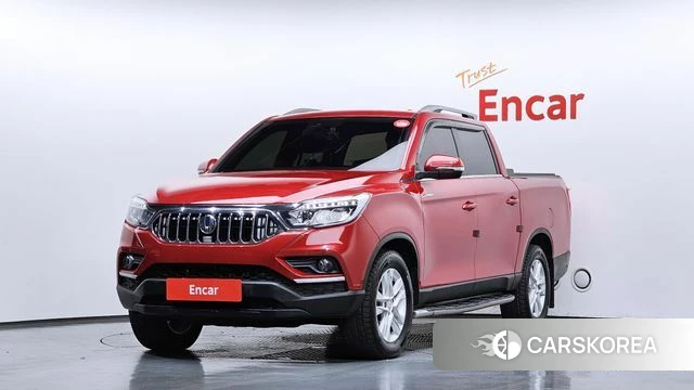 Ssangyong Rexton Sports Cannes 2019 Красный из Кореи