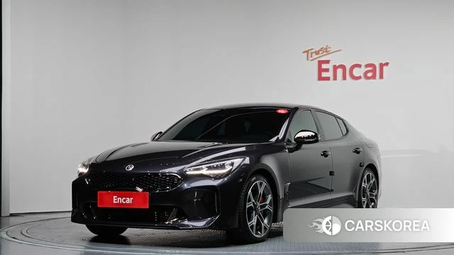Kia Stinger 2018 Серый из Кореи