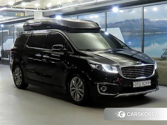 Kia All New Carnival 2018 Черный из Кореи