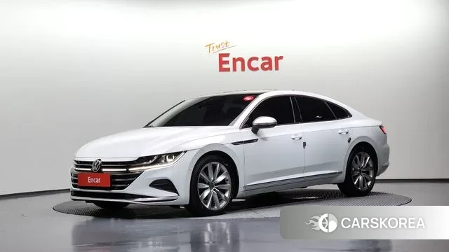 Volkswagen Arteon 2022 Белый из Кореи