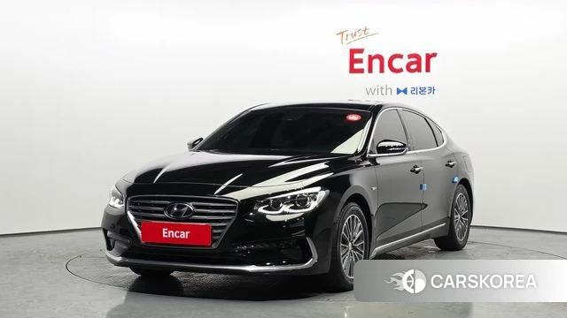 Hyundai Grandeur IG Hybrid 2019 Черный из Кореи