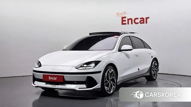 Hyundai Ionic 6 2023 Белый из Кореи