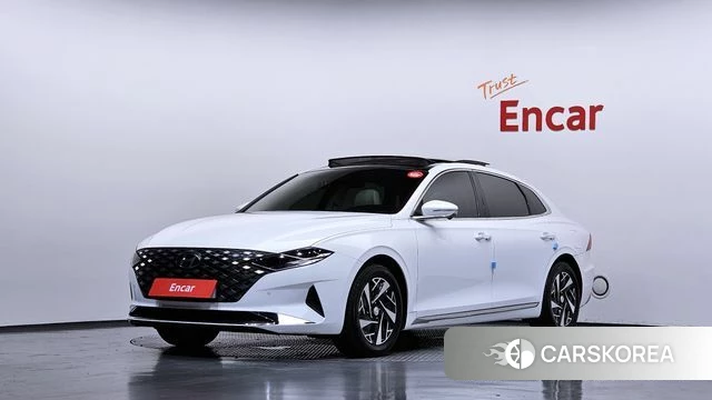 Hyundai The New Grandeur IG Hybrid 2022 Белый из Кореи