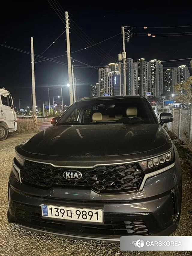 Kia Sorento 4th Generation 2020 Серый из Кореи