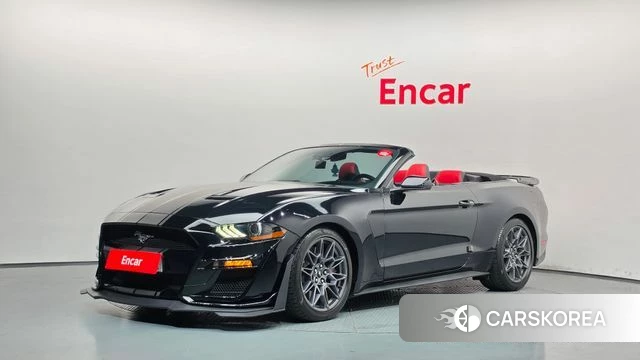 Ford Mustang 2019 Черный из Кореи