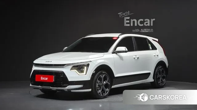 Kia Di Ol Nu Niro 2022 Белый из Кореи