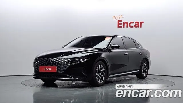 Hyundai The New Grandeur IG Hybrid 2020 Черный из Кореи
