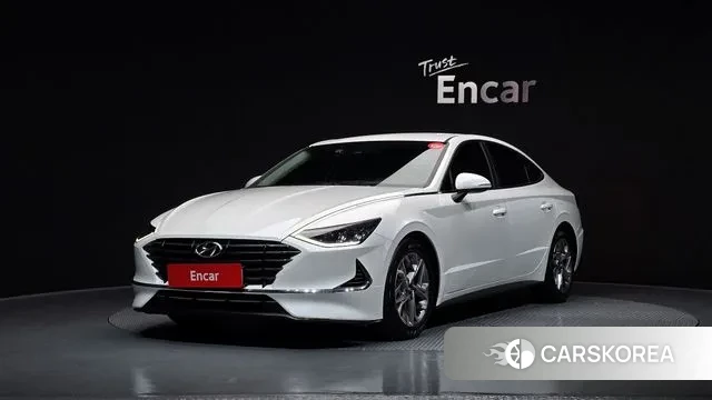 Hyundai Sonata (DN8) 2020 Белый из Кореи