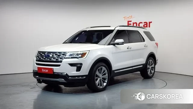 Ford Explorer 2018 Белый из Кореи