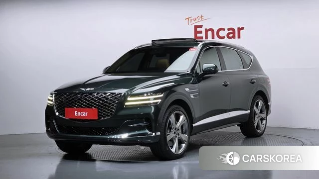 Genesis GV80 2020 Темно-зеленый из Кореи