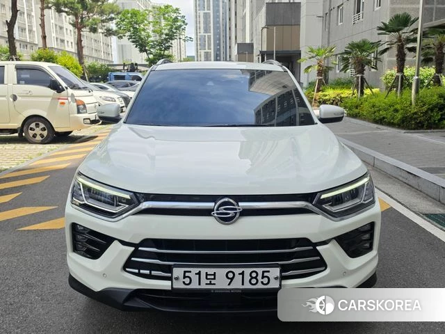 Ssangyong Beautiful Korando 2019 Белый из Кореи