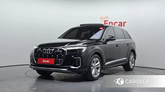 Audi Q7 (4M) 2025 Черный из Кореи