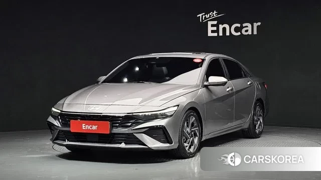 Hyundai The New Avante (CN7) 2023 Серый из Кореи