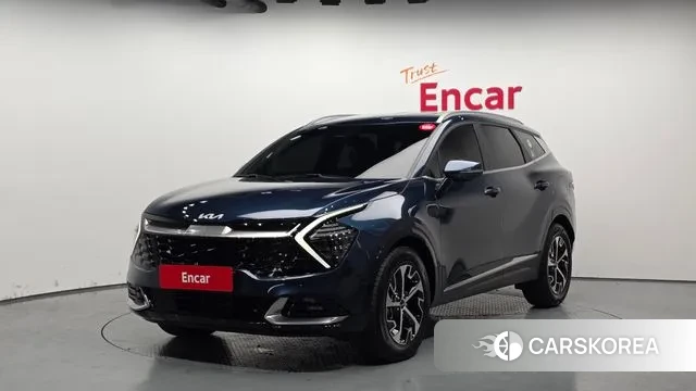 Kia Sportage 5th Generation Hybrid 2021 Синий из Кореи