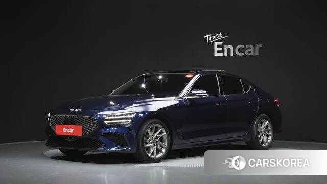 Genesis The New G70 2021 Синий из Кореи