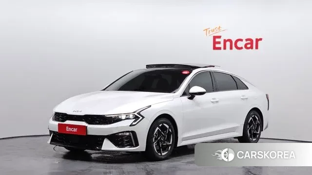 Kia The New K5 3rd generation 2024 Белый из Кореи