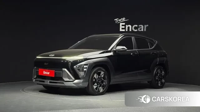 Hyundai Kona Hybrid (SX2) 2023 Черный из Кореи