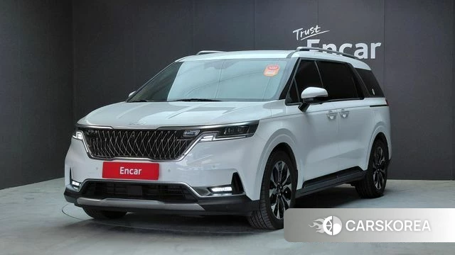 Kia Carnival 4th generation 2021 Белый из Кореи