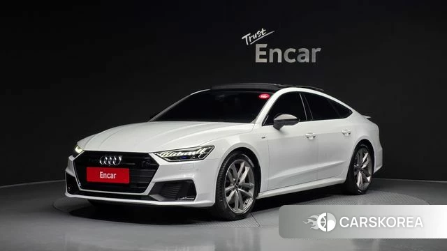 Audi A7 (4K) 2022 Белый из Кореи