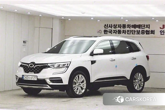 Renault Korea (Samsung) The New QM6 2021 Белый из Кореи
