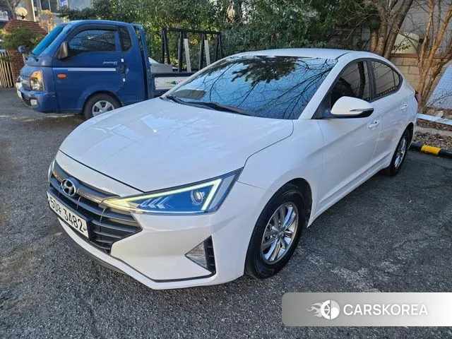 Hyundai The New Avante AD 2019 Белый из Кореи