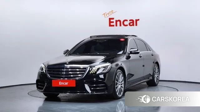 Mercedes-Benz S-Class W222 2020 Черный из Кореи