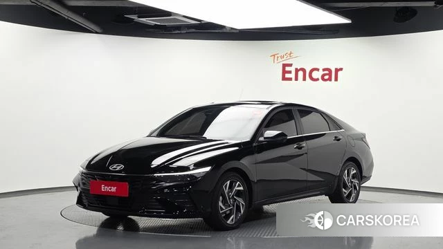 Hyundai The New Avante (CN7) 2025 Черный из Кореи
