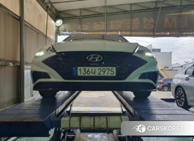 Hyundai Sonata (DN8) 2021 Белый из Кореи