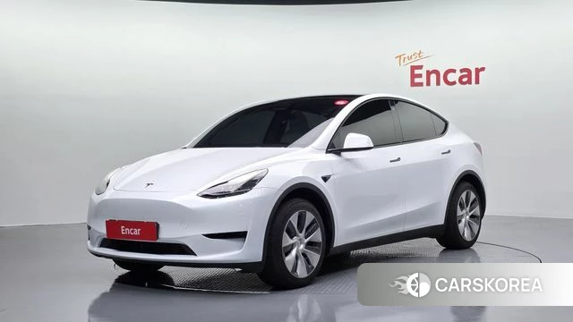 Tesla Model Y 2024 Белый из Кореи