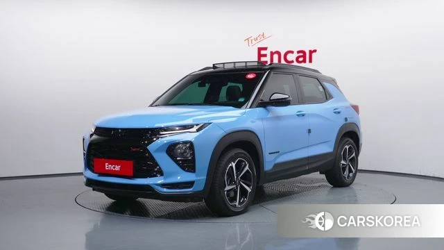 Chevrolet (GM Daewoo) Trailblazer 2022 Небесно-голубой из Кореи
