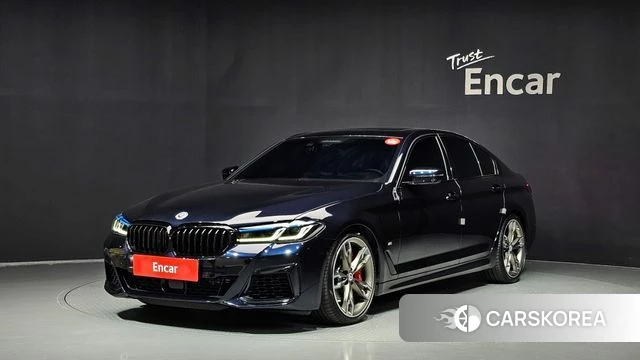 BMW 5 Series (G30) 2023 Черный из Кореи
