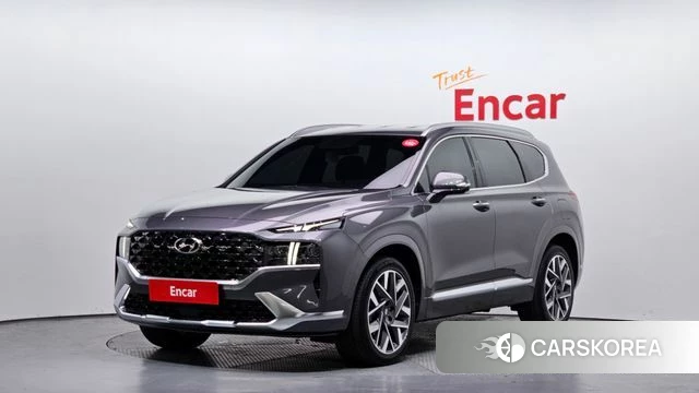 Hyundai The New Santa Fe 2020 Серый из Кореи