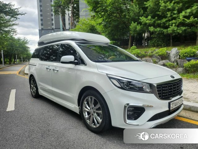 Kia The New Carnival 2018 Белый из Кореи