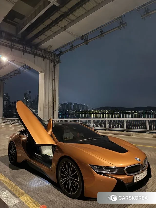 BMW i8 2019 Оранжевый из Кореи