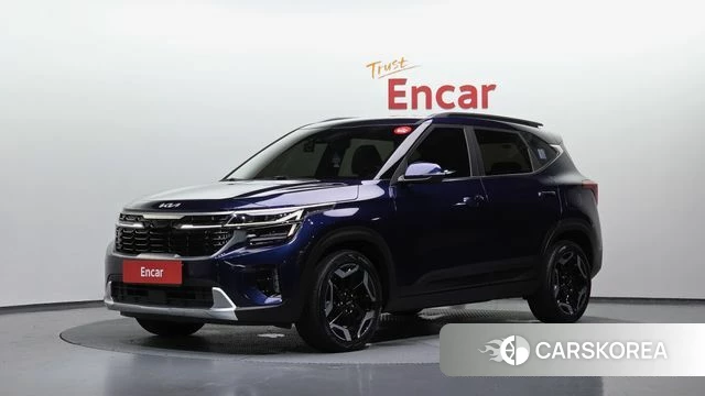 Kia The New Seltos 2023 Синий из Кореи