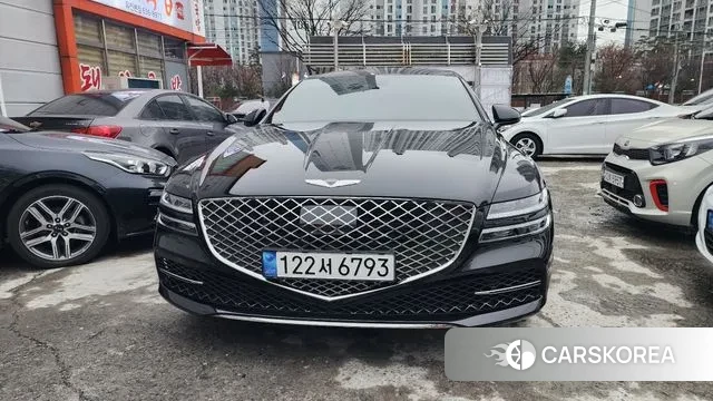Genesis G80 (RG3) 2023 Черный из Кореи