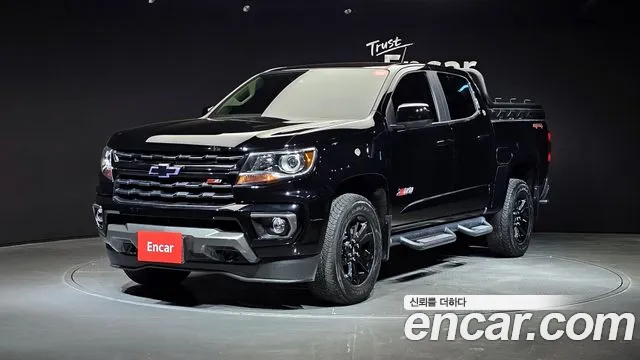 Chevrolet (GM Daewoo) Real New Colorado 2021 Черный из Кореи