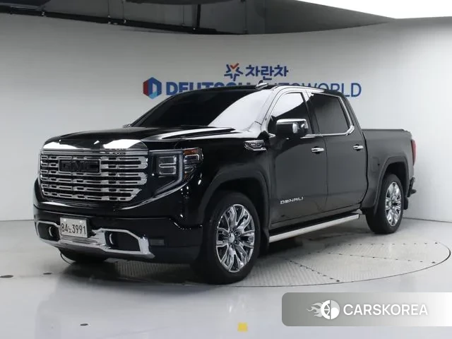 GMC Sierra 2023 Черный из Кореи