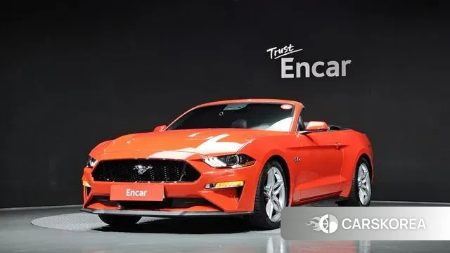 Ford Mustang 2020 Красный из Кореи