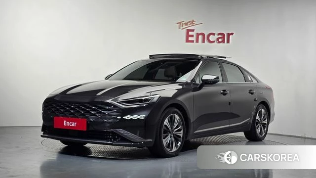 Kia K8 Hybrid 2022 Серый из Кореи