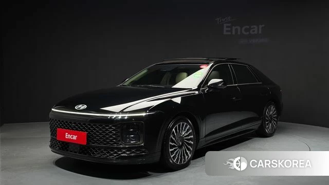 Hyundai Grandeur (GN7) 2022 Черный из Кореи